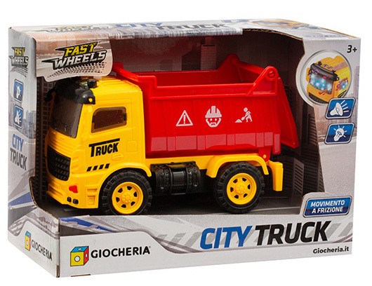 Fast Wheels City Truck Veicolo Luci E Suoni Giocheria - Foto 1