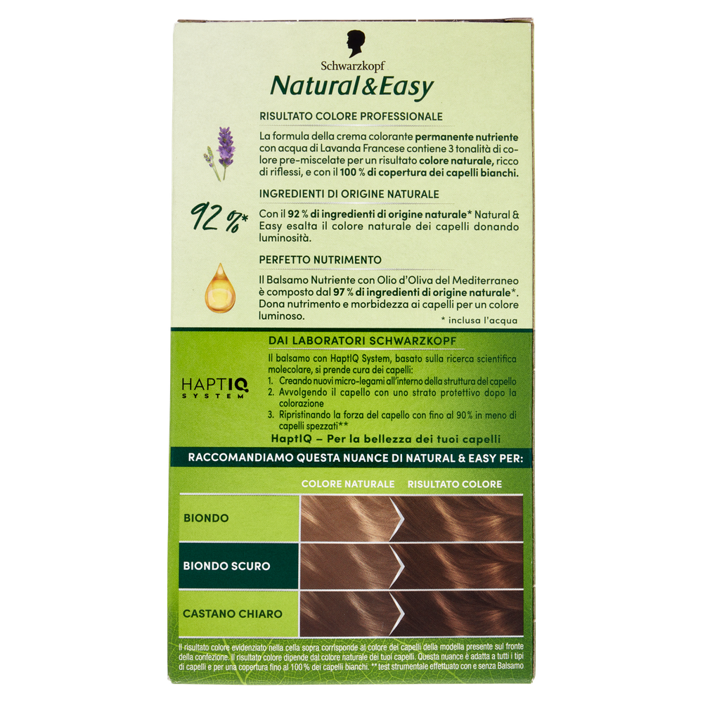 Colorazione Capelli 560 Castano Chiaro Naturale Natural & Easy - Foto 3