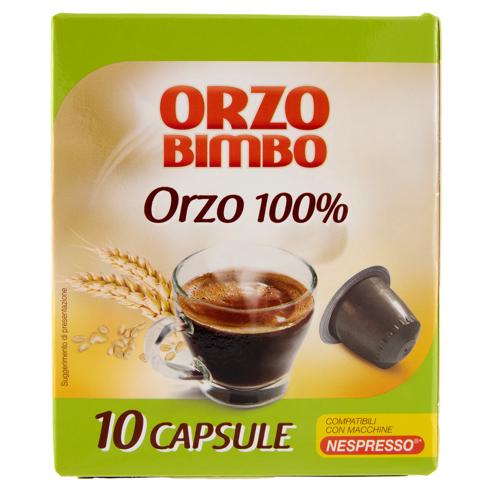 Capsule Orzo Al 100% Compatibili Nespresso 10pz Orzo Bimbo - Foto 3