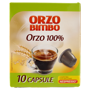 Capsule Orzo Al 100% Compatibili Nespresso 10pz Orzo Bimbo - Foto 3
