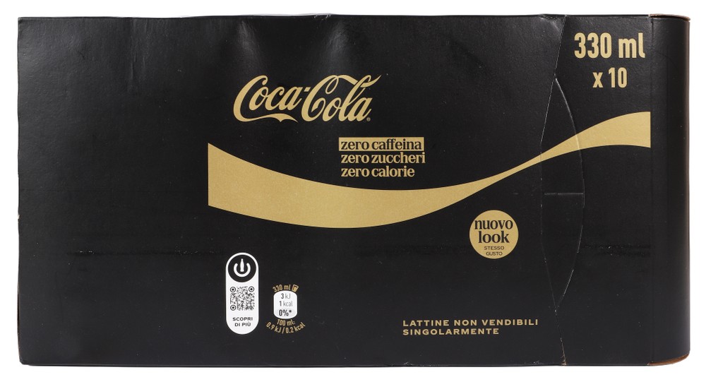 Coca-Cola Zero Zero Lattina 10x33cl - Foto 2