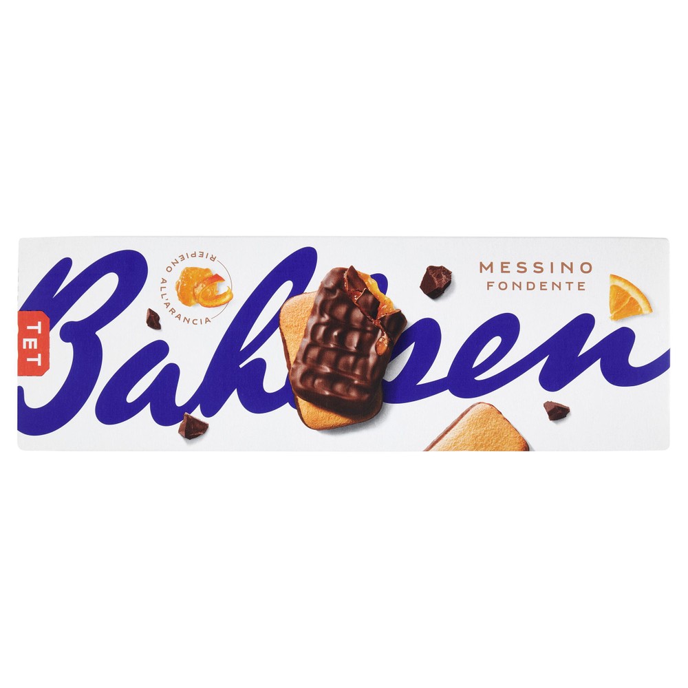 Biscotti Messino Fondente Con Arancia E Cioccolato Fondente Bahlsen - Foto 1