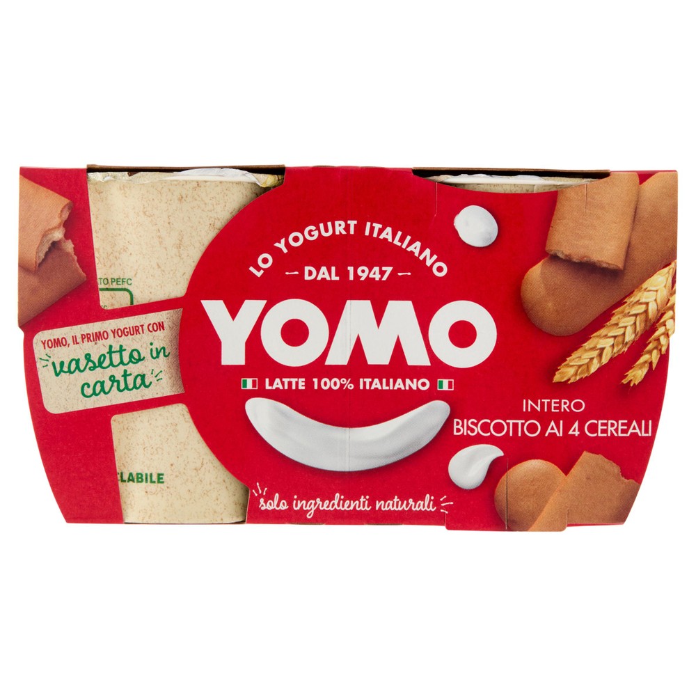 2 Yogurt Biscotto Yomo - Foto 1