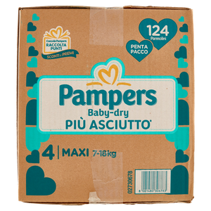 124 Pannolini Maxi Baby Dry Pampers - Foto 2