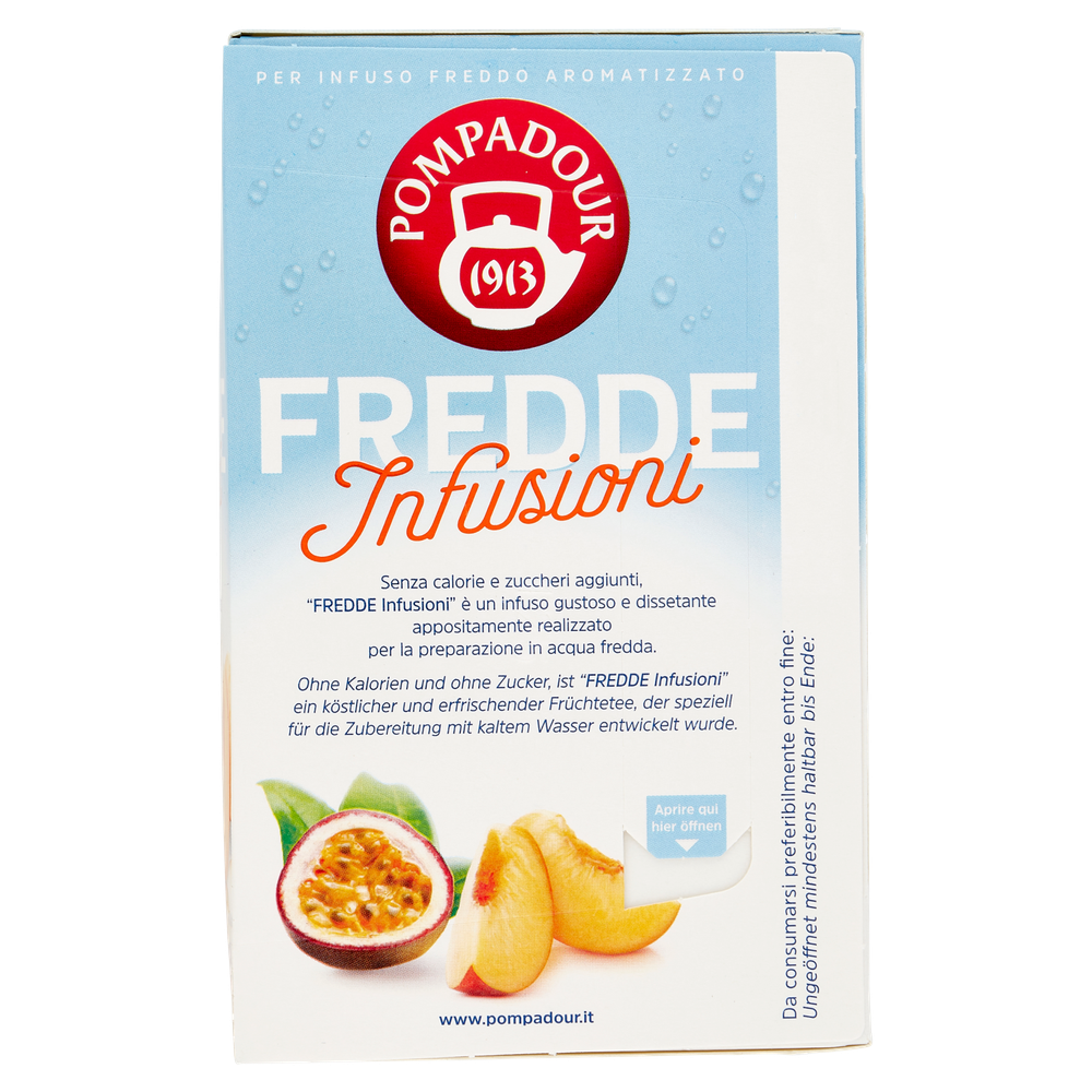 Infuso Con Pesca/Maracuja Fredde Infusioni Pompadour - Foto 3