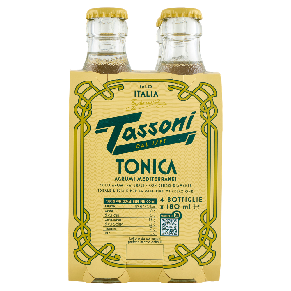 Acqua Tonica Al Cedro Tassoni 4 Da Cl.18 Cad. - Foto 3