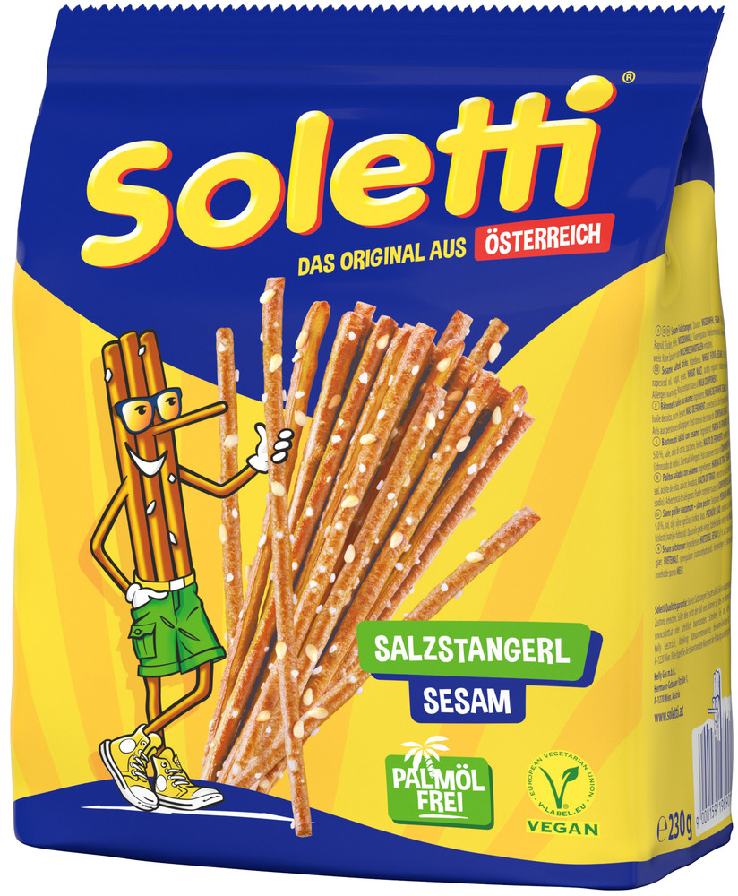 Snack Stick Salati Al Sesamo Soletti - Foto 1
