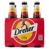 Birra Dreher 6 Bottiglie Da Cl.33 Birra Dreher 6 Bottiglie Da Cl.33