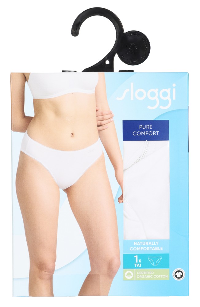 Slip Tai Donna Linea Comfort M Bianco Sloggi - Foto 2