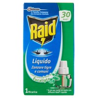 Ricarica Per Elettroemanatore Liquido Profumato All ' eucalipto Raid 30 N Ricarica Per Elettroemanatore Liquido Profumato All ' eucalipto Raid 30 N