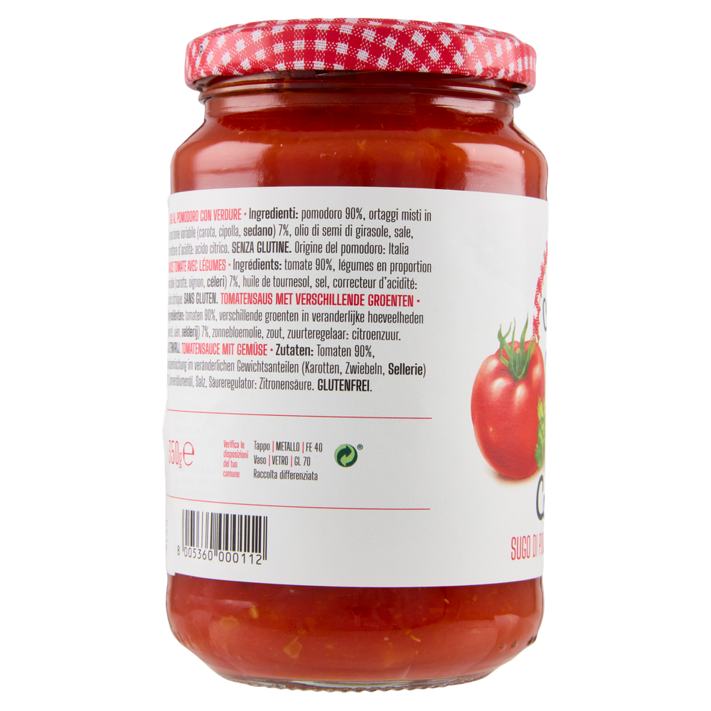Sugo Di Pomodoro Fresco Italiano Le Conserve Della Nonna - Foto 2