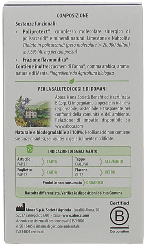 Aboca Bianacid 45 Compresse - Foto 2