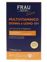 Multivitaminico Donna E Uomo 45 + Frau 30 Compresse Multivitaminico Donna E Uomo 45 + Frau 30 Compresse