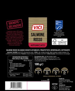 Salmone Selvaggio Sockeye Affumicato - Foto 3