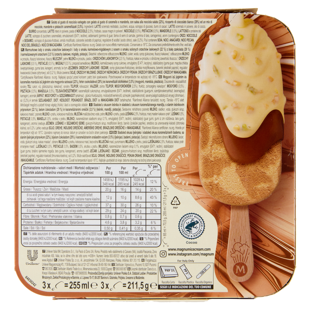 3 Magnum Double Hazelnut - Foto 3