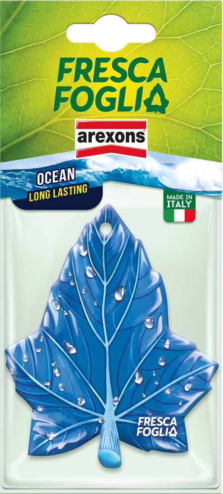 Profumatore Auto Fresca Foglia Ocean  Arexons - Foto 1