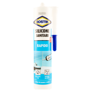 Silicone A Base Acetica Sanitari Bianco 280ml Bostik - Foto 1