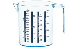 Caraffa Graduata In Plastica L.0,75 - Foto 1
