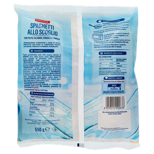 Spaghetti Scoglio Con Polipo, Calamari, Vongole E Gamberi Surgelati - Foto 3