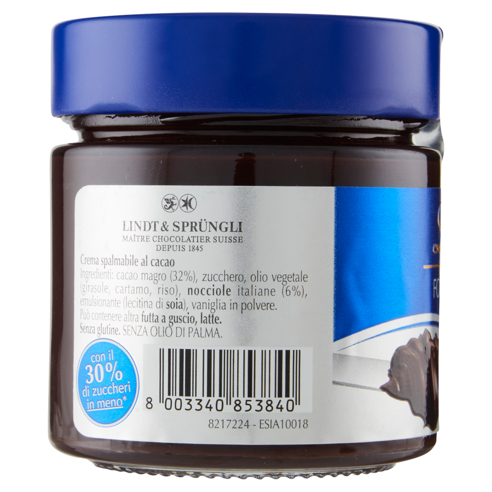 Crema Spalmabile Fondentissima Cioccolato Fondente Lindt - Foto 2