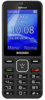 Telefono Cellulare Brio Brondi Nero / titanio Telefono Cellulare Brio Brondi Nero / titanio