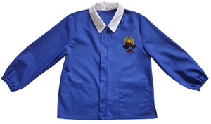 Casacca Scuola Bambino Con Cerniera 7 Anni Bluette Ricamo Spiderman - Foto 1