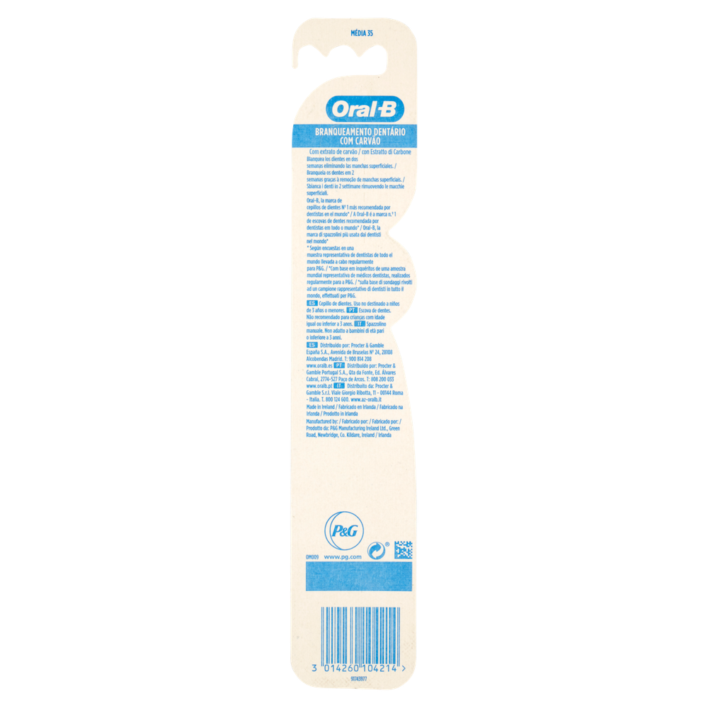 Spazzolino Denti Whitening Therapy Al Carbone  Oral-B - Foto 3