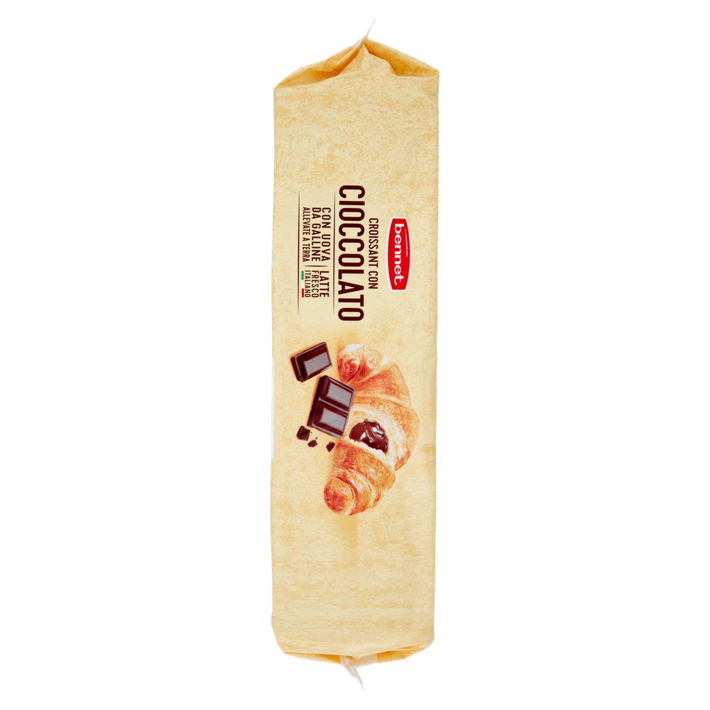 Croissant Farciti Al Cioccolato 6x50g Lievitazione Naturale Bennet - Foto 2