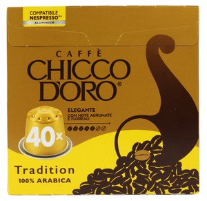 40 Caps Caffe' Tradition 100% Arabica Chicco D'oro Nespresso - Foto 1