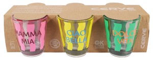 6 Bicchieri Acqua Bell'italia Cerve - Foto 1