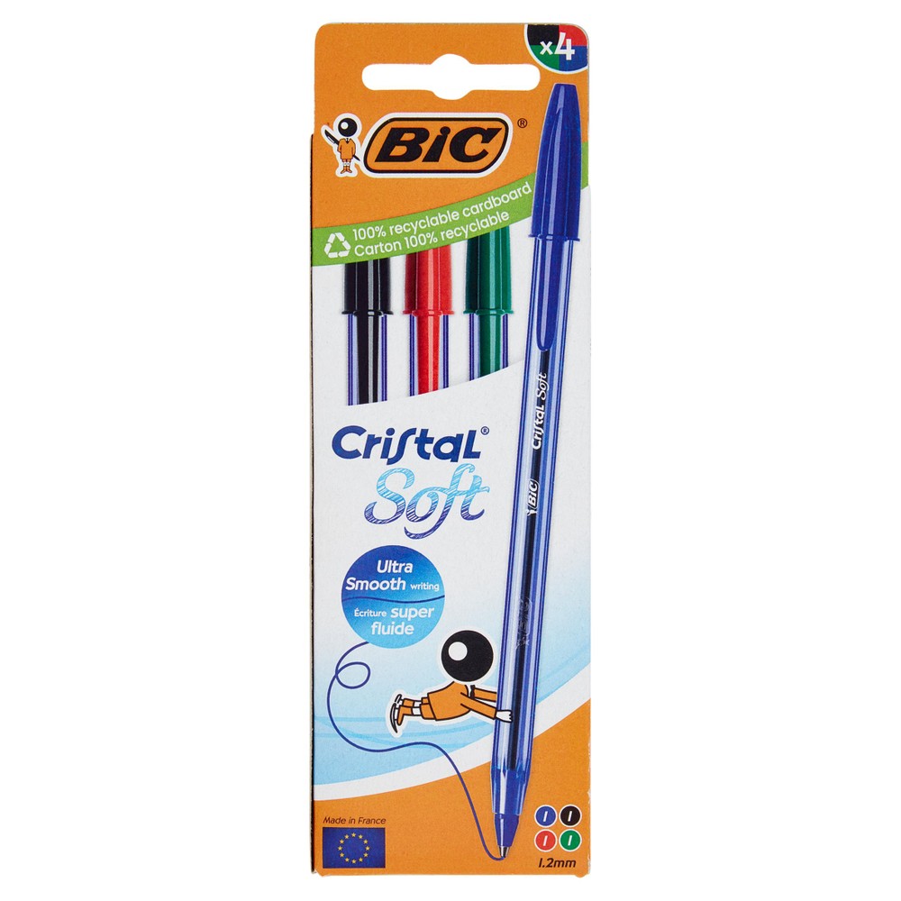 Penna Cristal Soft Bic - Foto 1