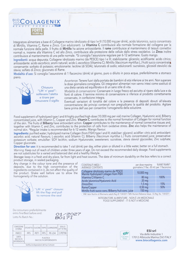 Esi Biocollagenix Forte Flaconcini - Foto 3