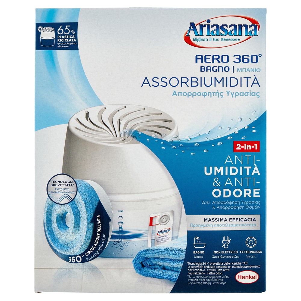 Kit Bagno Aero 360 + Tab 450 Gr Ariasana - Foto 1