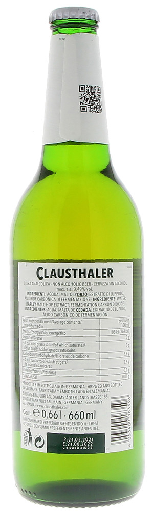 Birra Analcolica Clausthaler - Foto 2