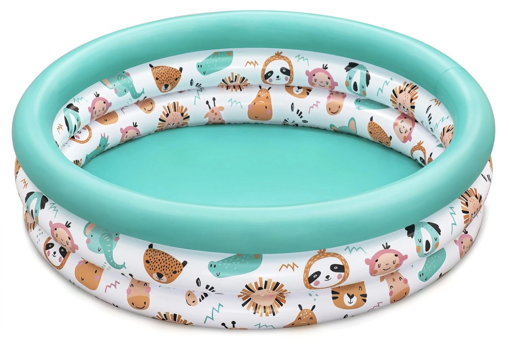 Piscina Per Bambini 3 Anelli Capacita' 101 Lt. Bestway - Foto 1