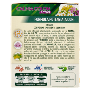 Tisana Calma Colon Con Erbe Officinali Gluten Free 18x1,8g L'angelica - Foto 2