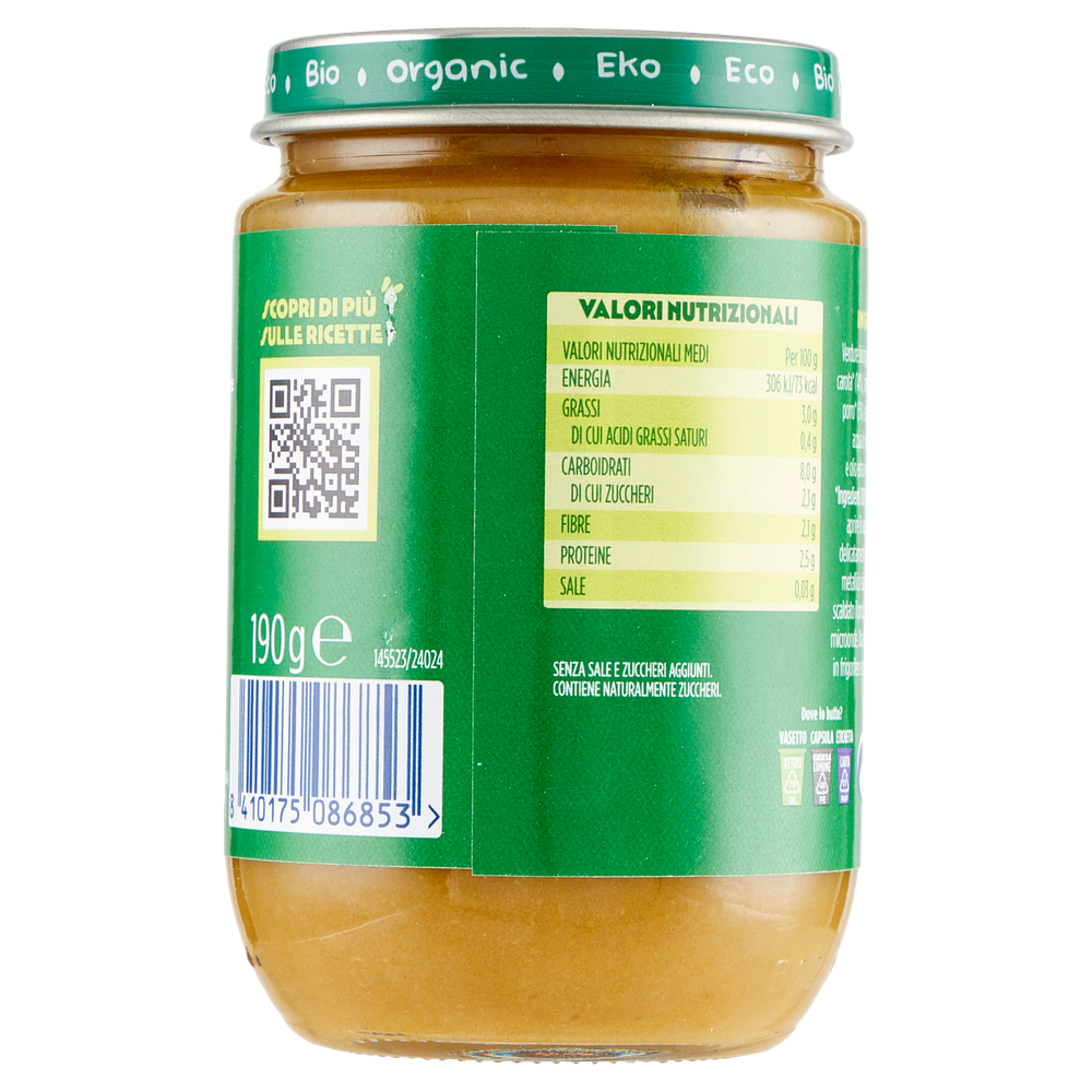 Omogeneizzato Verdure Con Nasello Bio Hero Solo - Foto 3