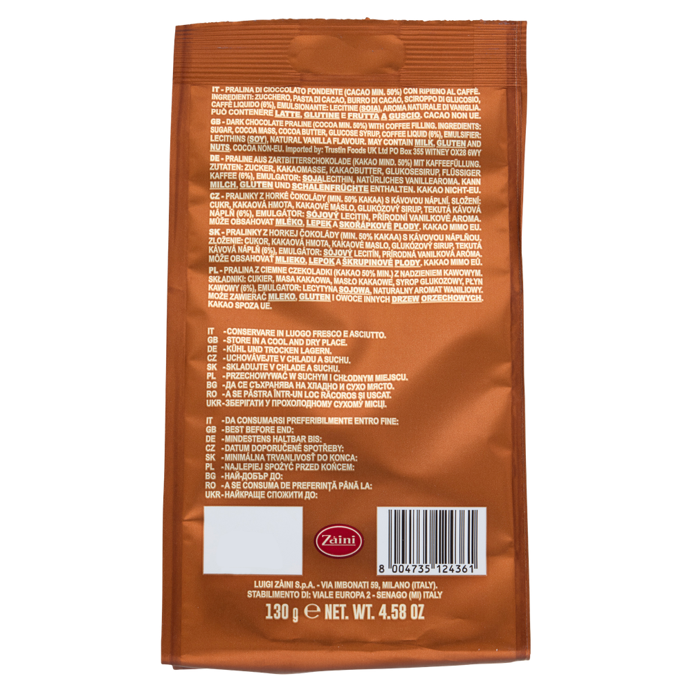 Praline Di Cioccolato Fondente Con Caffè Espresso Zaini - Foto 3