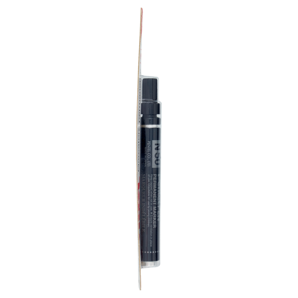 Pentel Marcatore Permanente Professionale Punta 4.3 Mm Nero 1 Pz - Foto 2