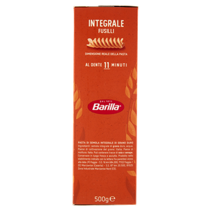 Pasta Fusilli Integrali 100% Grano Italiano Barilla - Foto 2