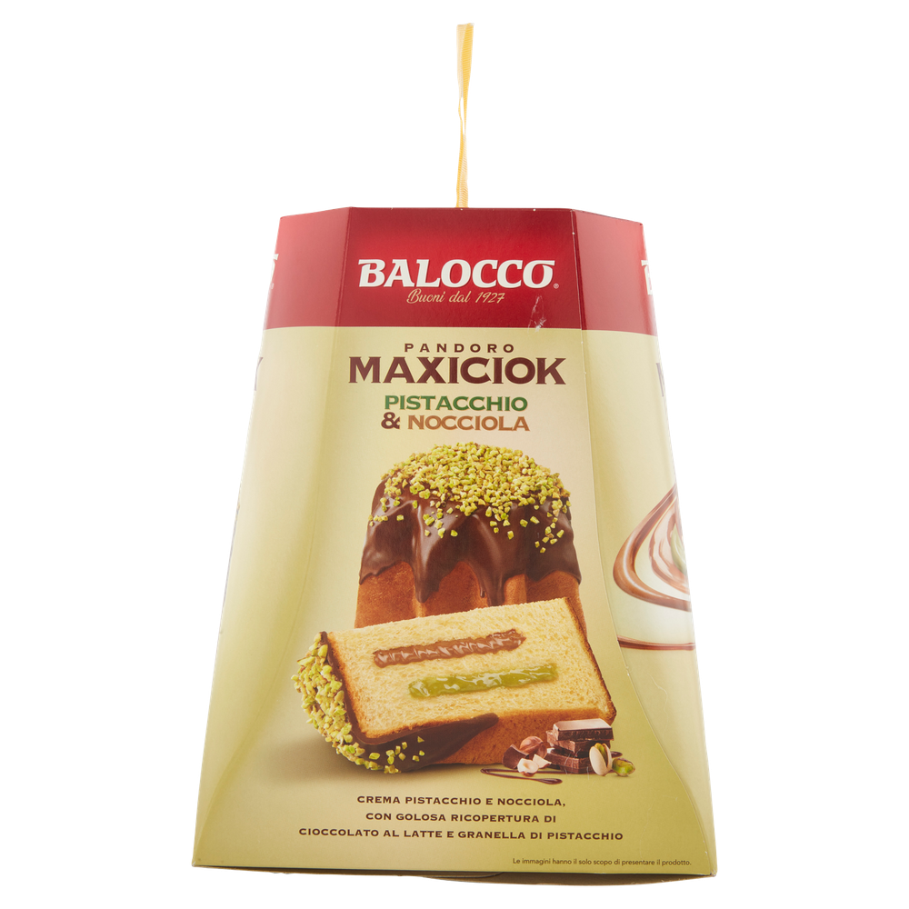 Pandoro  Maxiciok Pistacchio E Nocciola Balocco - Foto 2
