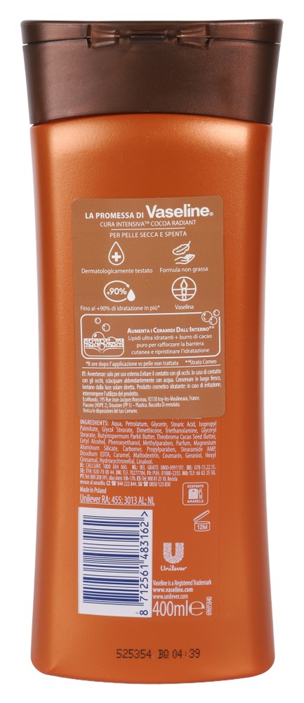Lozione Corpo Cocoa Radiant Vaseline - Foto 3