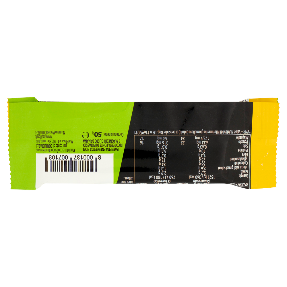 Equilibra Sport Energy Potassio & Magnesio Banana Crisp 50 G - Foto 3