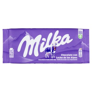 Tavoletta Di Cioccolato Al Latte 100% Alpino Milka - Foto 1