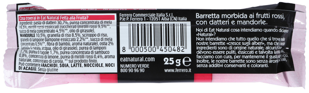 Barretta Soft Bar Frutti Rossi Eat Natural - Foto 3