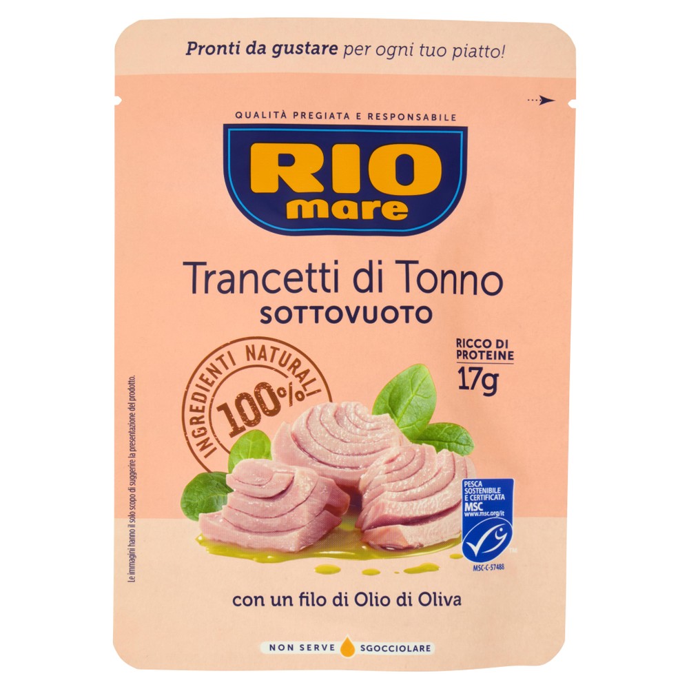 Trancetti Di Tonno Con Un Filo Di Olio Di Oliva Rio Mare - Foto 1