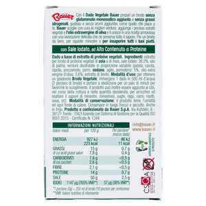 Dadi Per Brodo Vegetali 8x10g Bauer - Foto 3