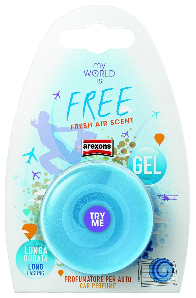 Profumatore Per Auto My Workld Is Free In Gel Arexons - Foto 1