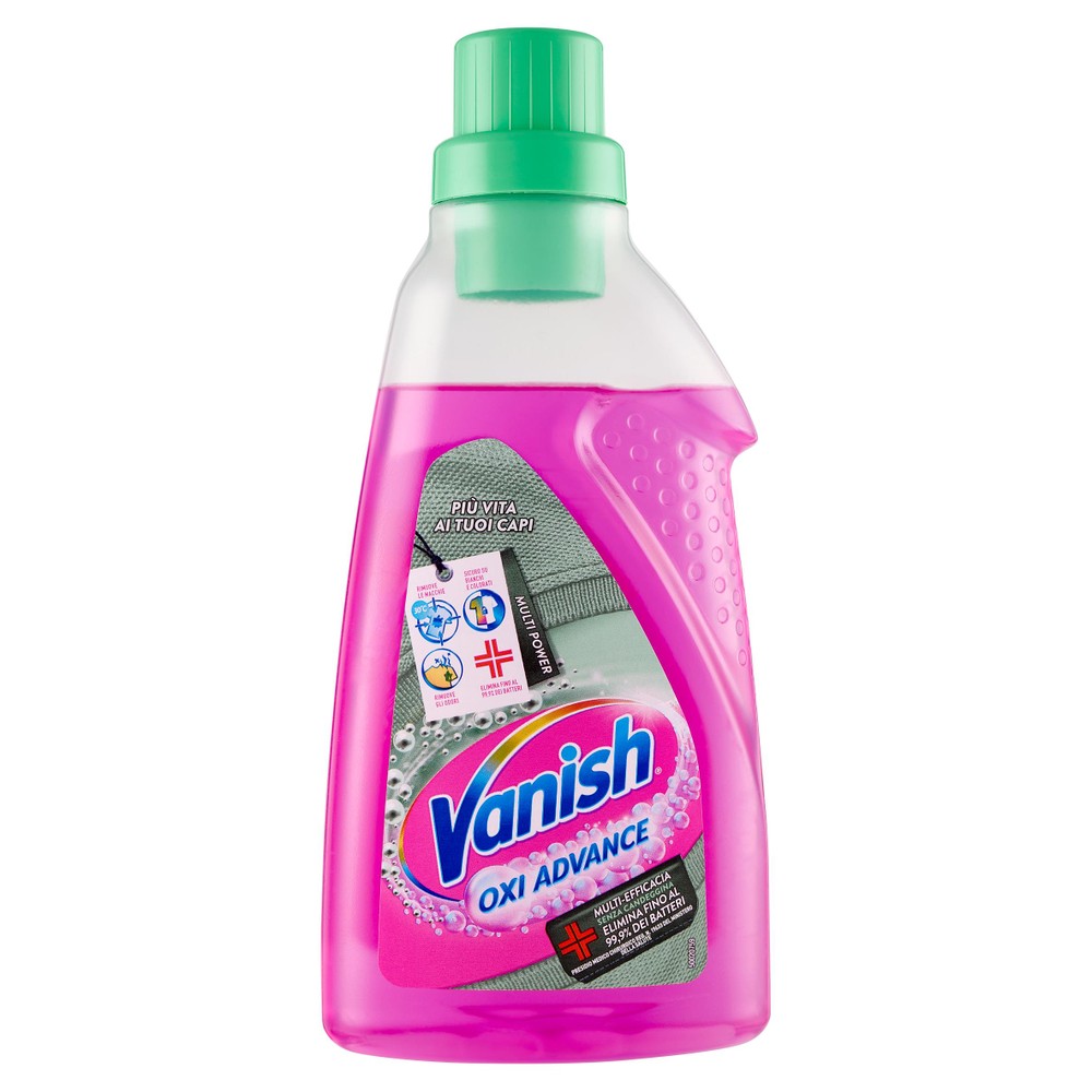 Additivo Smacchiatore Per Bucato In Gel Rosa Vanish Oxi Advance - Foto 1