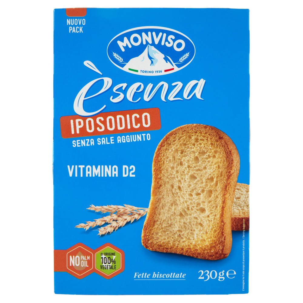 Fette Biscotatte E'senza Iposodiche Monviso